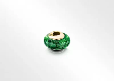 green bead charm
