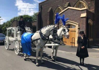 funeral horse and carriage service in Blackpool