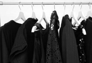 set of clothing in black